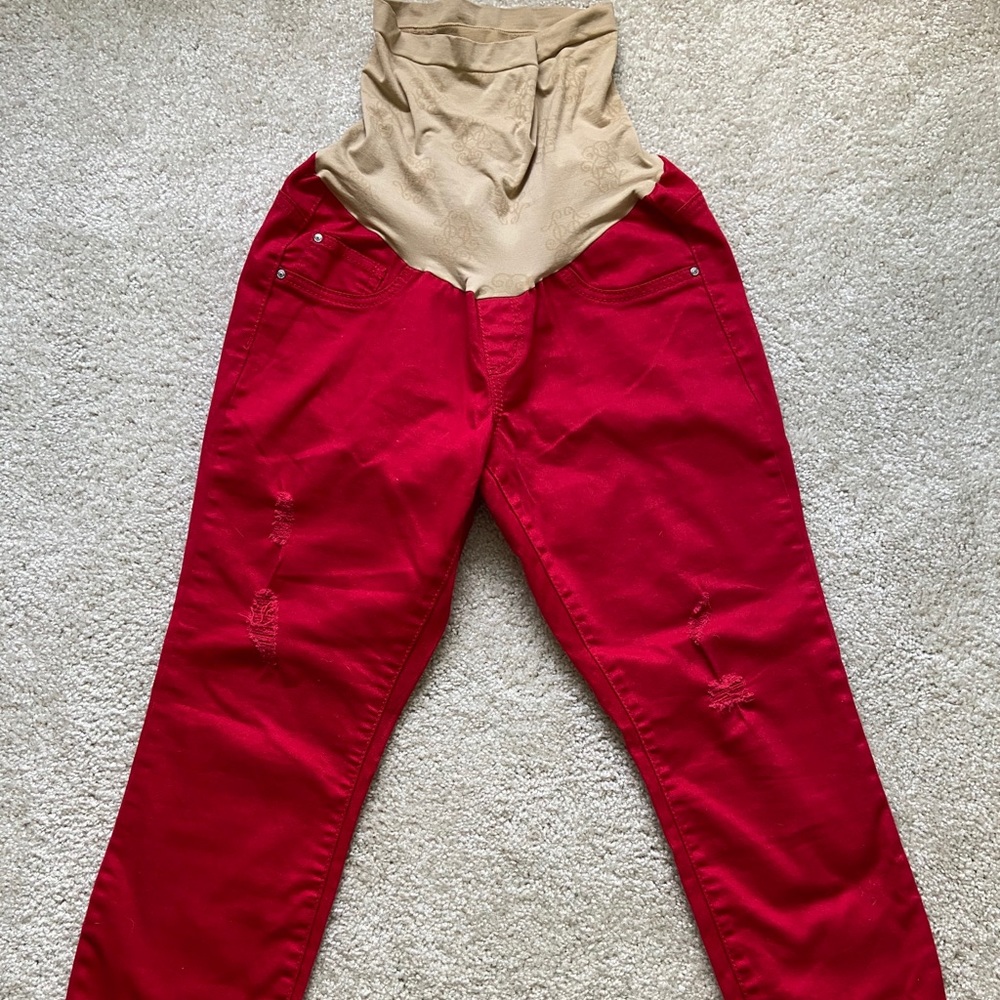 Jessica Simpson Maternity Cropped Pants